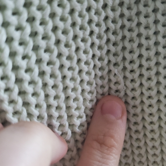 Tory Burch Sport Women's Chunky Knit Cotton Blend Sweater Size S Oversized Fall - Picture 10 of 16